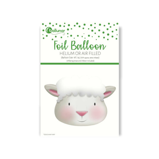 Picture of EASTER LAMB FOIL BALLOON 18 INCH